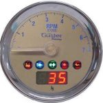 MF-17 - MULTIFUNCIONAL CONTAGIROS COM PONTEIRO (7000RPM), INDICADOR DE COMBUSTÍVEL E INDICADOR DE SINAIS