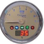 MF-18 - MULTIFUNCIONAL CONTAGIROS COM PONTEIRO (14000RPM), INDICADOR DE COMBUSTÍVEL E INDICADOR DE SINAIS