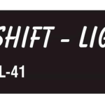 SL-41 - SHIFT LIGHT PROGRAMÁVEL/COMPACTO (COM IL-10/25A/OU 25B/ 1LED)
