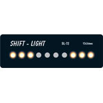 SL-72 - SHIFT LIGHT PROGRESSIVO PROGRAMÁVEL COMPACTO( COM 10 LEDS)