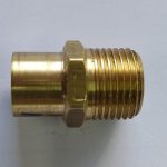 SAD-21 – ADAPTADOR DE ROSCA DE M12x1,5 PARA 3/8 NPT MACHO (LATÃO)