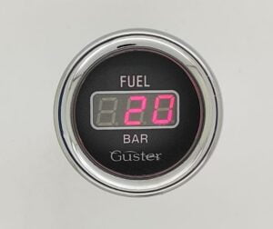 Marcador pressão combustivel. O indicador de pressão do combustível PC-11 é um instrumento para indicar a pressão do combustível no veículo ou outro equipamento similar.