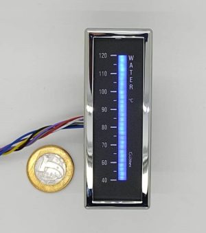 IT-89 – INDICADOR DE TEMPERATURA ÁGUA DO MOTOR/40 A 120°C/SENSOR SIT-05/LINEAR VERTICAL - Image 2