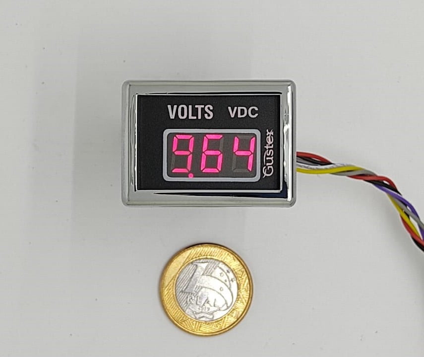 voltimetro digital nautico voltimetro digital nauticovoltimetro automotivo compacto monitora tensão permitindo avaliar o estado das baterias, alternador e regulador de voltagem.