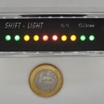 SL-72 – SHIFT LIGHT PROGRESSIVO PROGRAMÁVEL COMPACTO( COM 10 LEDS)